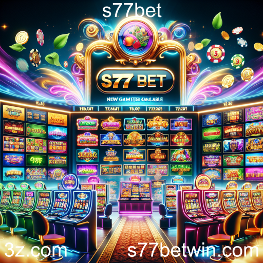 Descubra as Novidades Mais Empolgantes no s77bet